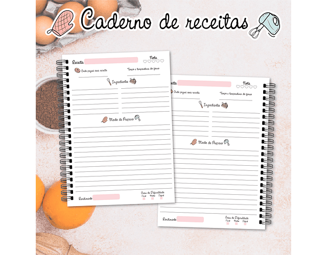 Arquivo caderno de receitas - MADI