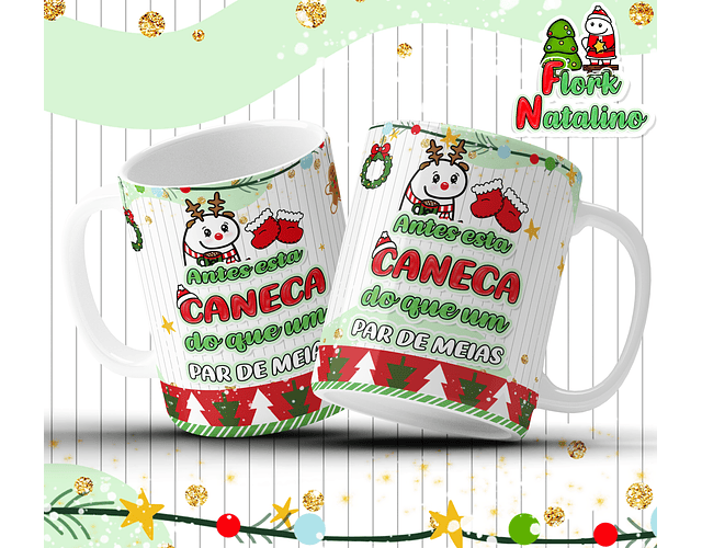 Arquivo caneca natal flork