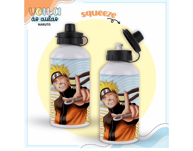 ARQUIVO ENCADERNAÇÃO KIT ESCOLAR NARUTO - LINA CRIATIVA