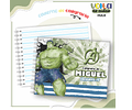 ARQUIVO ENCADERNAÇÃO KIT ESCOLAR HULK - LINA CRIATIVA