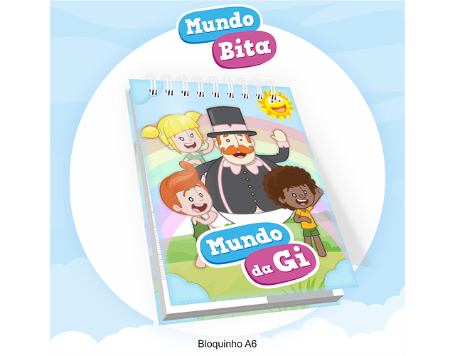 Arquivo Encadernação Kit Escolar Mundo Bita - PAMELLA