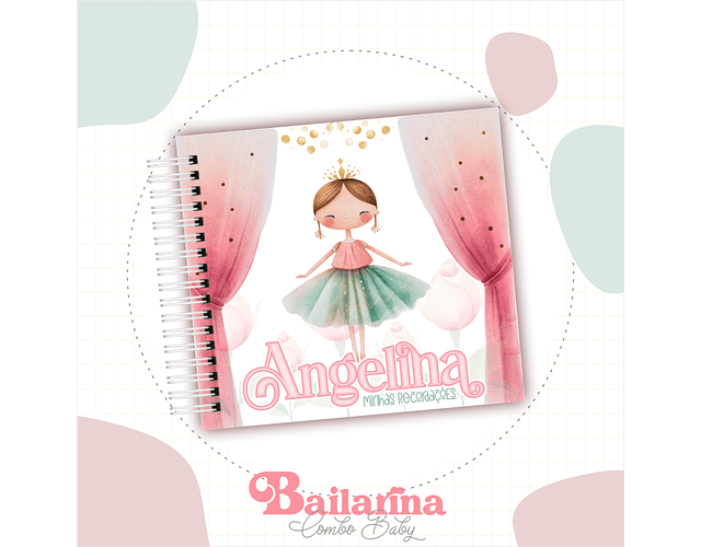 ARQUIVO KIT BABY BAILARINA - LUMA