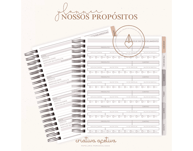 ARQUIVO PLANNER NOSSOS PROPÓSITOS COMBO - CRIATIVA AFETIVA