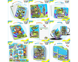 Arquivo Encadernação Kit Escolar My Singing Monsters - LINA CRIATIVA