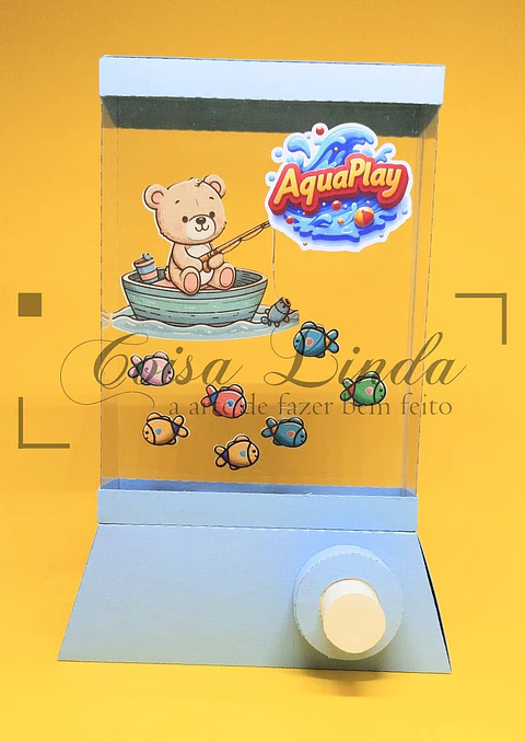 Arquivo de corte caixa Aquaplay