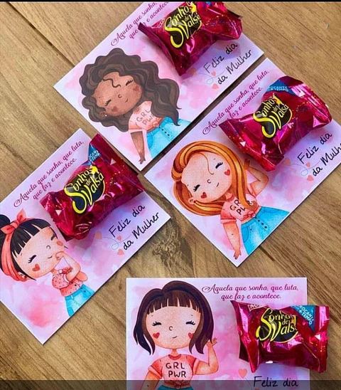 Arquivo Card Bombom Dia da Mulher