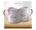 Arquivo caneca floral