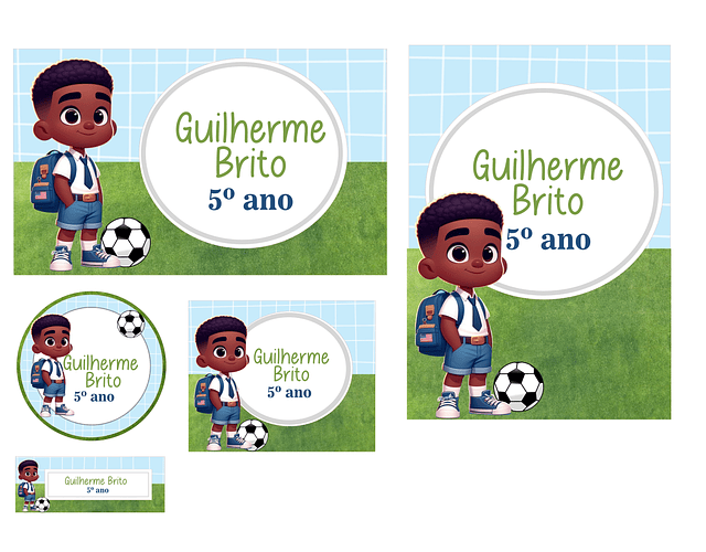 Arquivo etiquetas escolar futebol