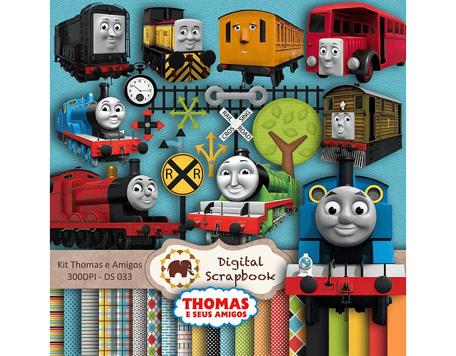 Kit Digital Thomas e Seus Amigos