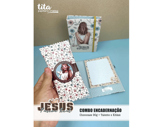 Arquivo Jesus Páscoa Real - Combo Encadernação - Tita