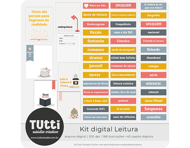 Arquivo Digital Coleção leitura - Tutti Estudio