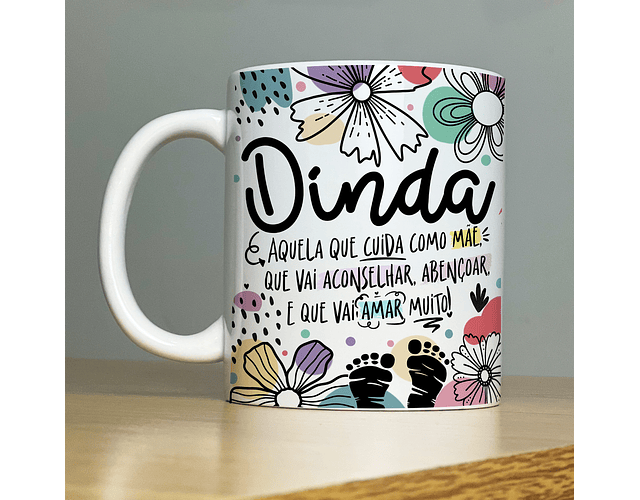 Arquivo caneca dindos