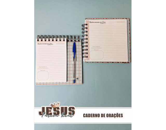 Arquivo Jesus - Combo Encadernação 2 Devocional - Tita