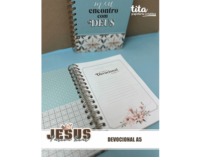 Arquivo Jesus - Combo Encadernação 2 Devocional - Tita