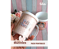 Arquivo Cute Bunnies - Pack Printables - Tita