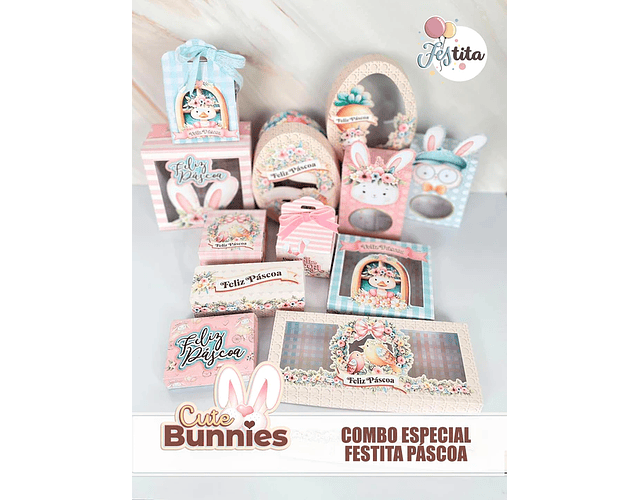 Arquivo Cute Bunnies - Combo Especial Festita - TITA