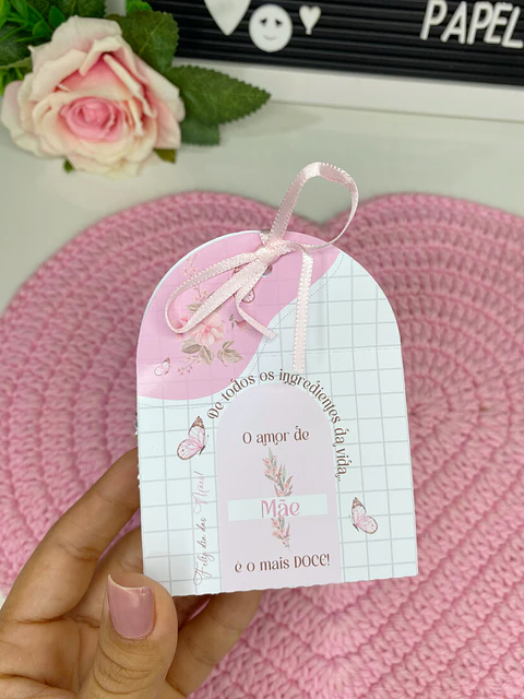 Arquivo Porta Bombom Dia das Mães - Arte com Papel