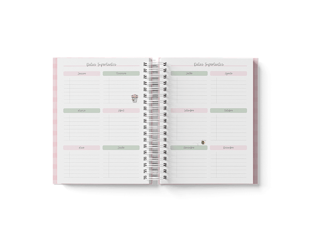 Arquivo Miolo Agendas Jardim A5 e Master 2025 - BRANCO PAPEL