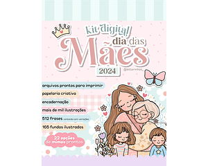 Arquivo Kit Completo Dia das Mães 2024 - Letterinhas