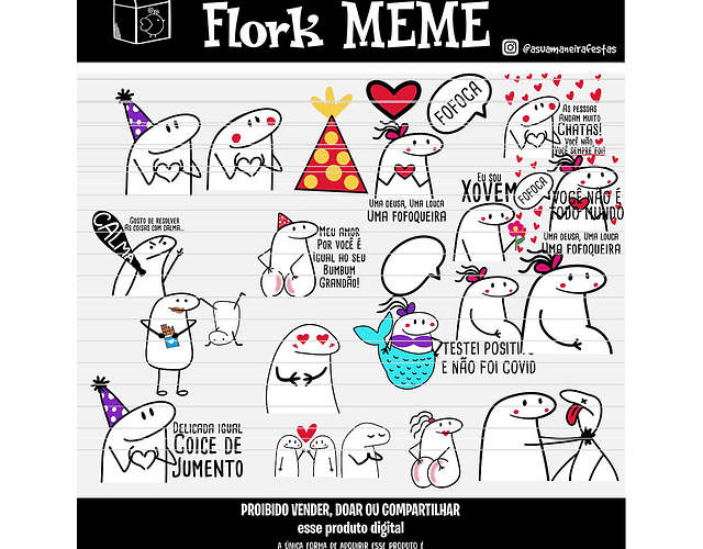 Kit digital flork memes