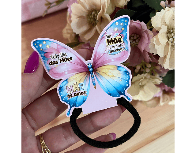 Arquivo Dia das Mães Tag Xuxinha Borboleta - GB PERSONALIZADOS