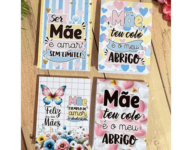 Arquivo Dia das Mães Capa para Bloquinho 10x7 - GB PERSONALIZADOS