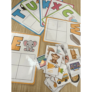 Arquivo Cards Tabileiro de Letras - Somente PDF