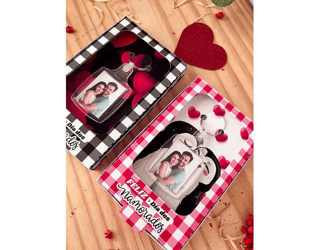 Arquivo Dia dos Namorados Caixa Chaveiro 3X4 - ILUSTRACIN
