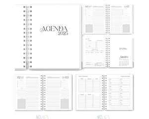 Arquivo Miolo Agenda Datada 2025 Clean 1DPP - BE CRAFT