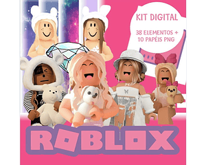 Kit digital roblox meninas