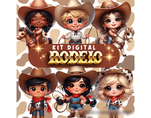 Kit Digital Rodeio Country AI