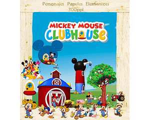 Kit Digital Casa do Mickey e Fazendinha