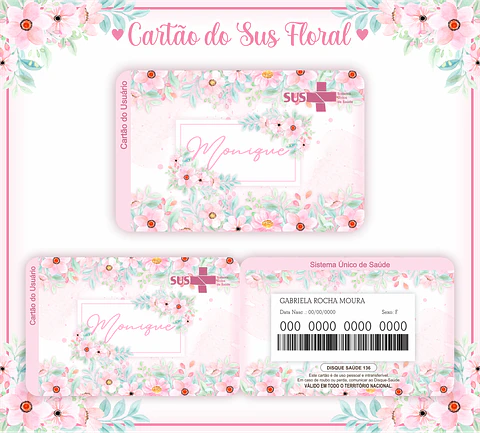 Arquivo de corte cartão sus FLoral