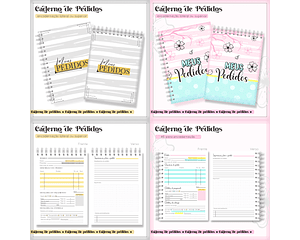 Arquivo Encadernação Caderno de Pedidos