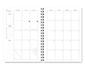 Arquivo Combo Miolo Planner Cores 2025 Horizontal - Trilha