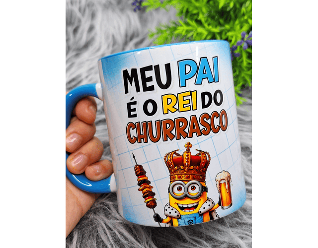 Arquivo Caneca Dia dos Pais Minnions Divertidos