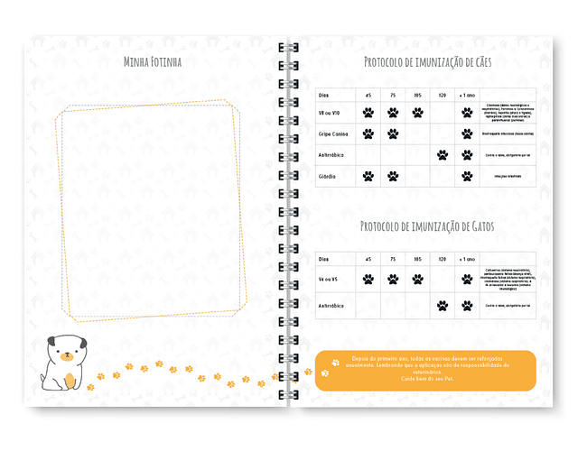 Arquivo Miolo Caderneta Pet