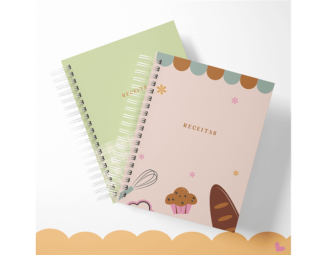 Arquivo Caderno de Receitas Clean - cute b