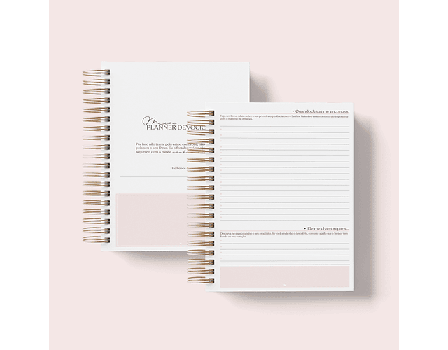 Arquivo Miolo Planner Devocional A5 Coleção Devocional - papel amado