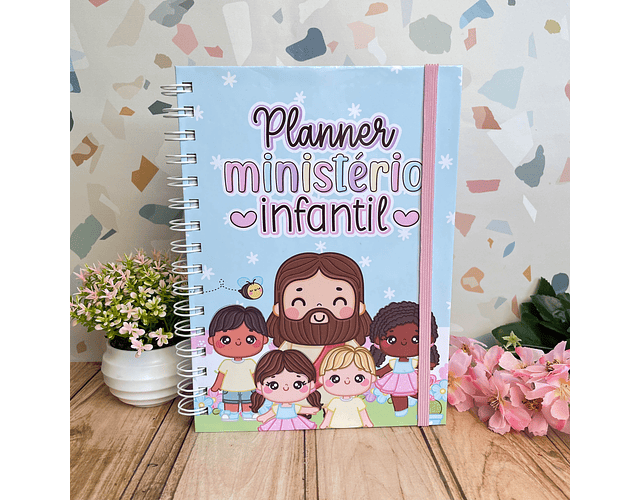 Arquivo encadernação  Planner Infantil