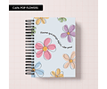 Arquivo Capa e Kit Digital Pop Flowers Floral - Trilha de Papel