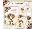 Arquivo Kit Primavera Menina Floral - CRYS ARTS