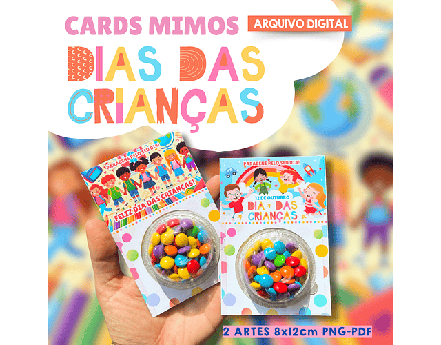 Arquivo Dia das Crianças Card Blistter - Ilustracin