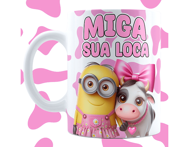 Arquivo Canecas Minnions Amigas - caneca criativa