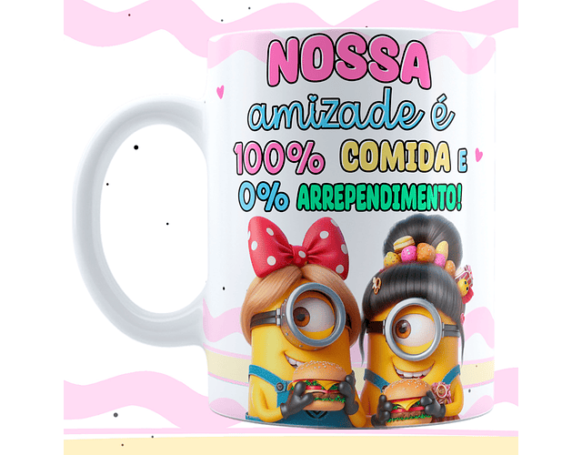 Arquivo Canecas Minnions Amigas - caneca criativa