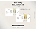 Arquivo Combo Planners Datados BIG, A5 e SLIM - Capas e Divisorias - Moldes da Le