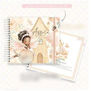 Arquivo Encadernação Baby Combo Fada Aurora 