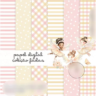 Arquivo Encadernação Baby Combo Fada Wendy 