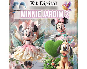 Kit digital Minnie Jardim 2