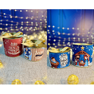 Arquivo Natal Cristão Rótulo Tubolata - Ana Flor